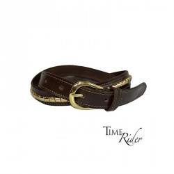 THIN LEATHER CLINCHER BELT